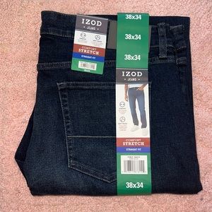 NWT: Mens Izod comfort stretch jeans 38x34